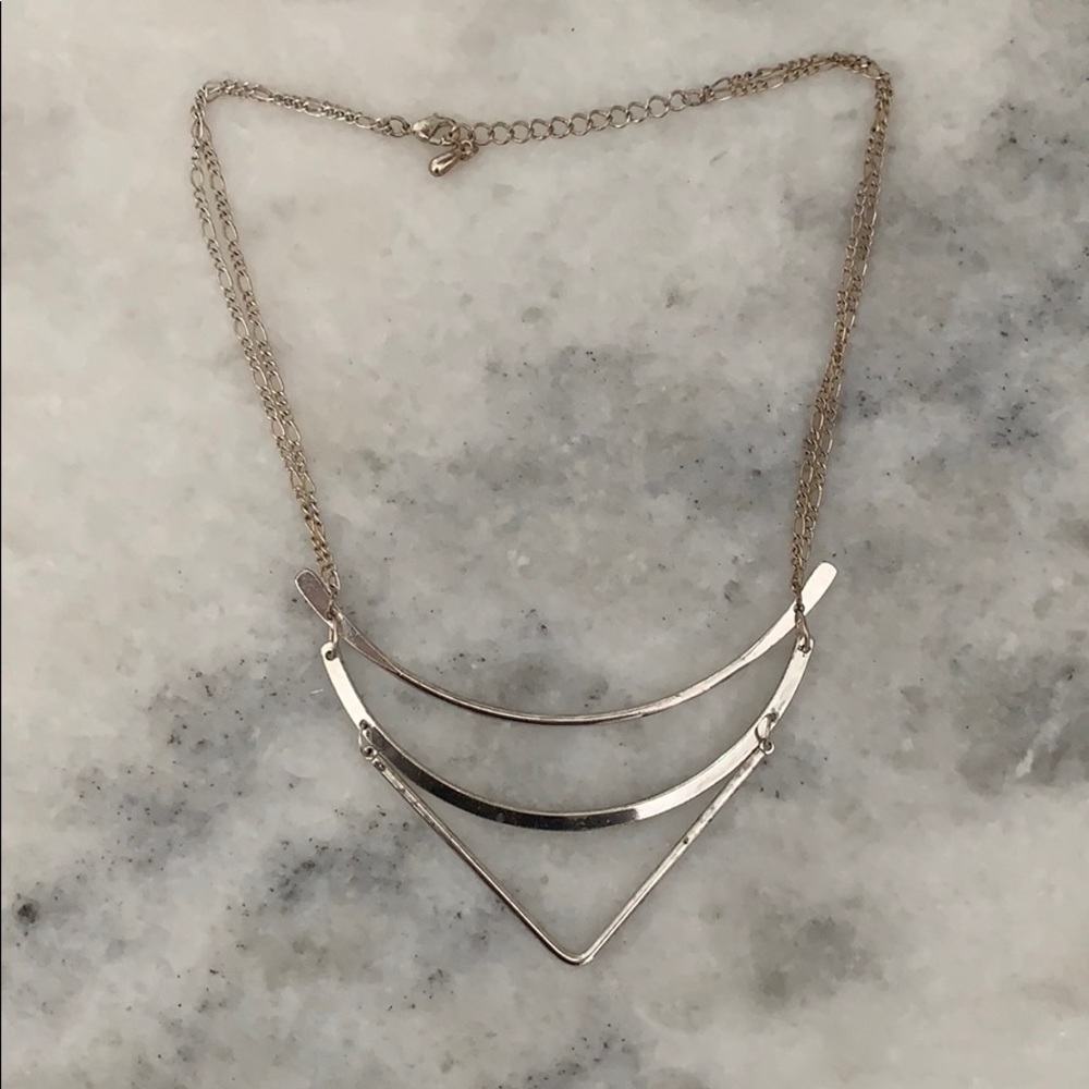 Modern Minimalist Statement Necklace